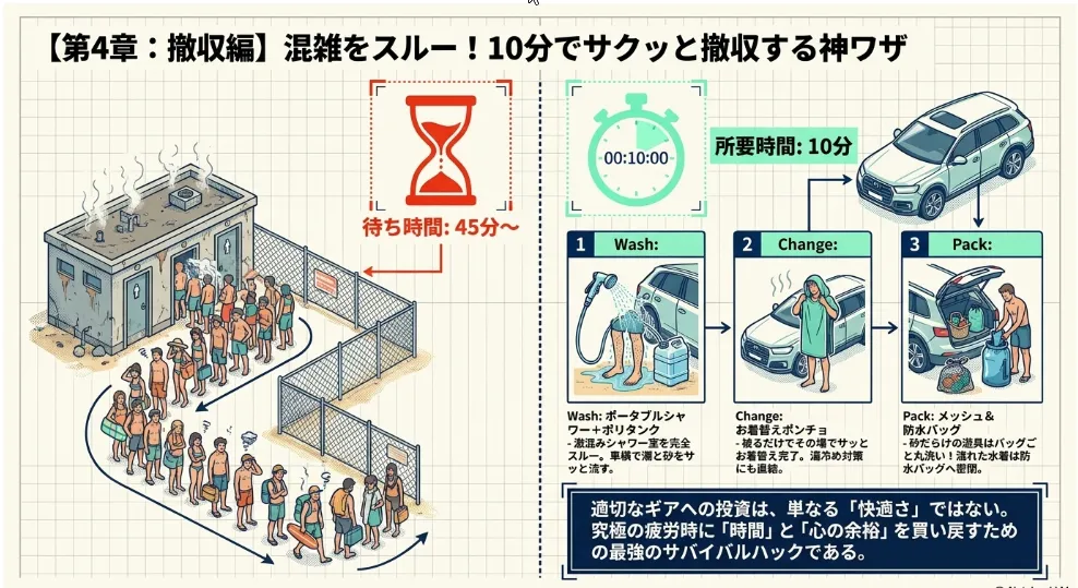 撤収・車内保護編の持ち物