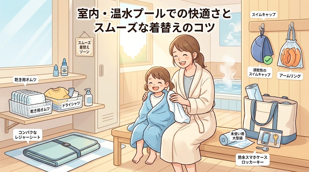 子連れ室内プールの必須対策