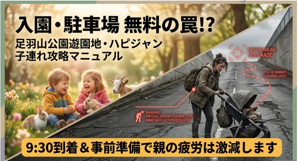 足羽山公園アスレチック＆足羽山テラス子連れガイド